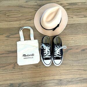 Small and Large Madewell Canvas Bags
